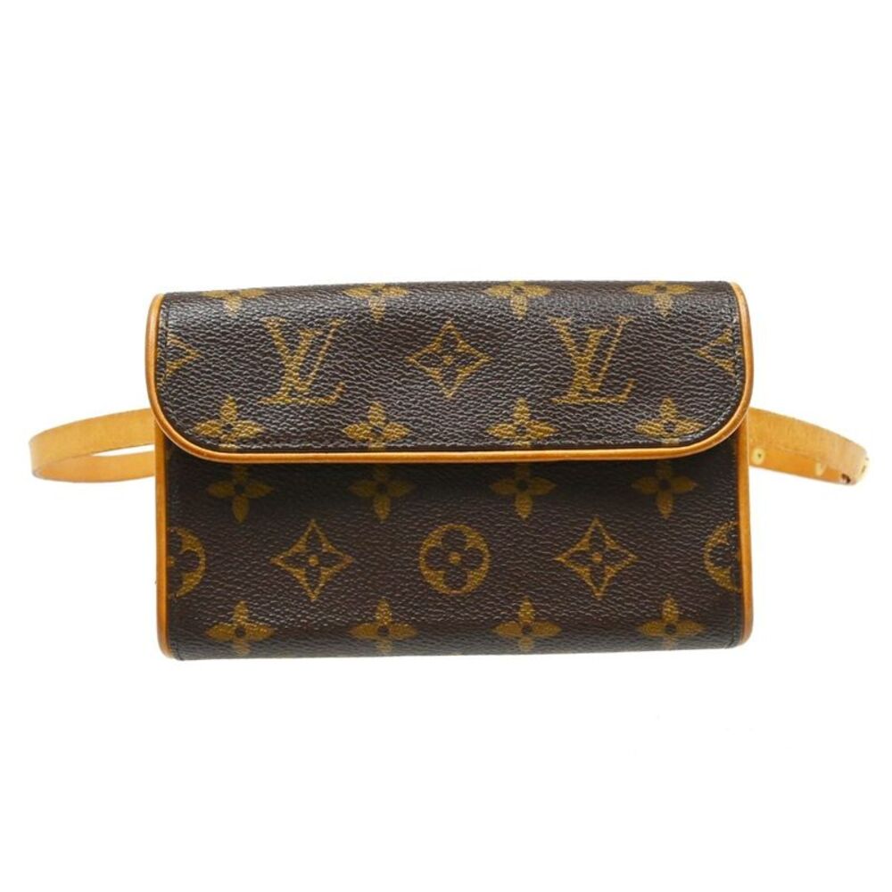 Louis Vuitton Florentine Waist Monogram Canvas Brown Canvas Handbag